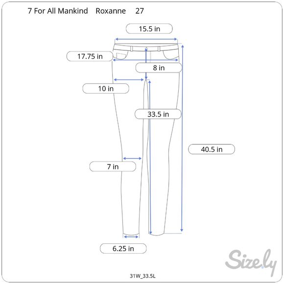7 For All Mankind Roxanne Skinny Jeans - Picture 10 of 10